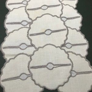 SOLD>>>Vintage Linen Stemware Coasters Set of 11
